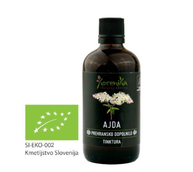 Tinktura Ajda - prehransko dopolnilo Korenika, 100ml