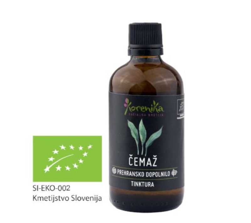 Tinktura Čemaž - prehransko dopolnilo Korenika, 100ml
