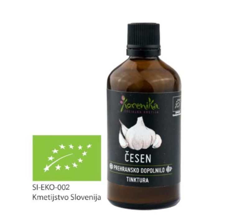 xr:d:DAF8HhR3fwM:736,j:2036051364095237423,t:24040913 Tinktura Česen - prehransko dopolnilo Korenika, 100ml