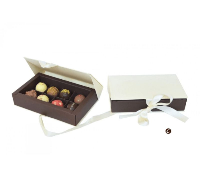 Bonboniera 8 kos s pentljo, različni okusi Cukrček, 100g