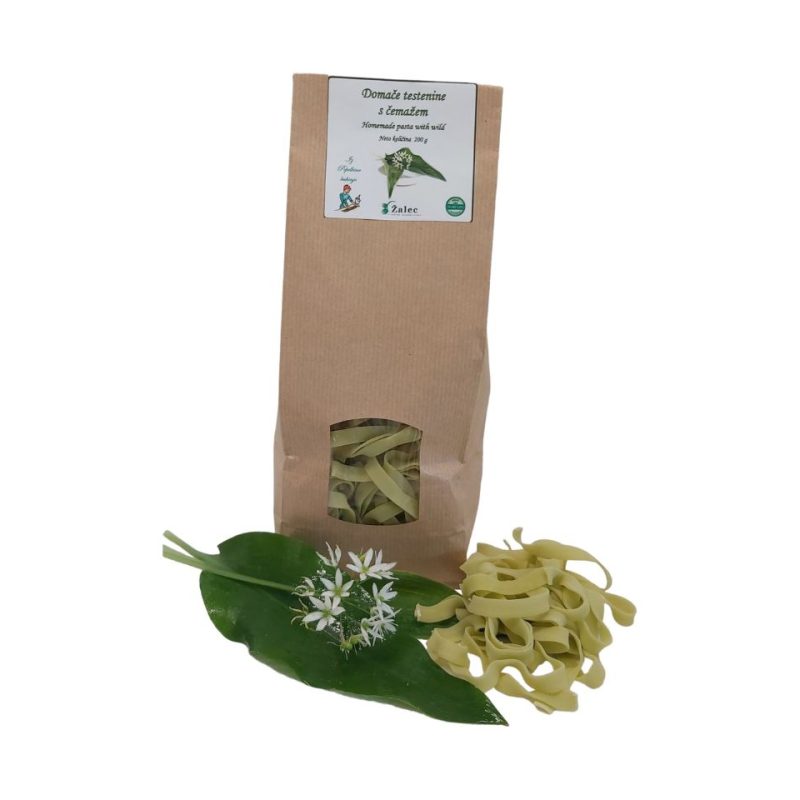 Domače testenine s čemažem – široki rezanci Iz Pepelkine kuhinje, 200g