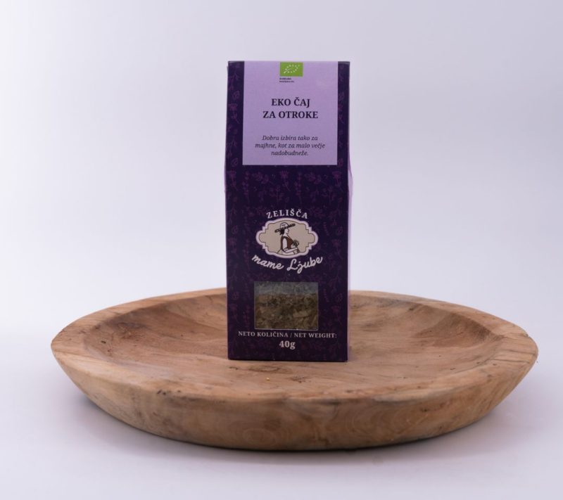 EKO čaj za otroke Zelišča mame Ljube, 40g