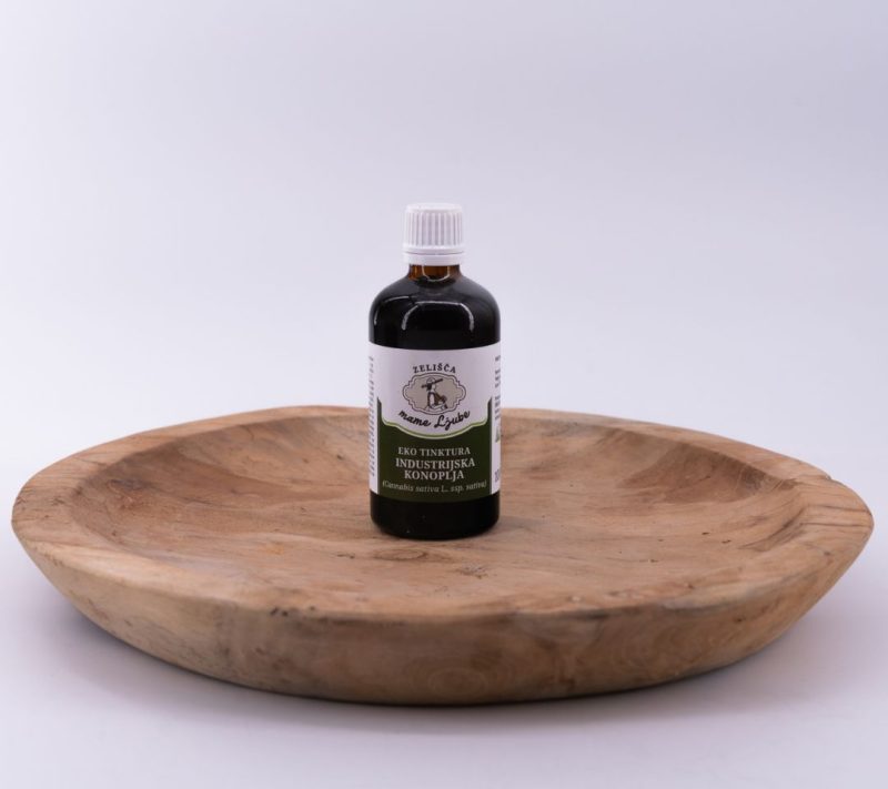EKO tinktura Industrijska konoplja Zelišča mame Ljube 100ml EKO tinktura Industrijska konoplja Zelišča mame Ljube, 100ml