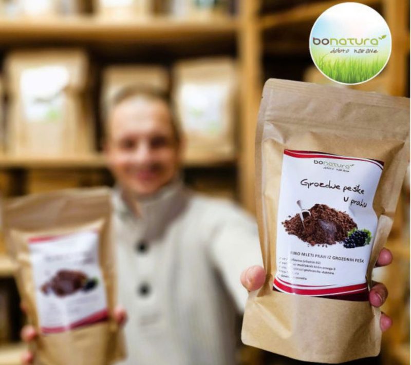 Grozdne peške v prahu Bonatura, 1000g