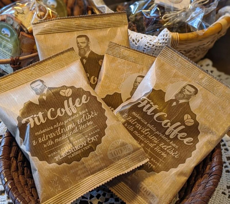 Kava Plečnik z zelišči zelena lekarna, Kraševka, 100g Kava Plečnik z zelišči zelena lekarna, Kraševka, 100g