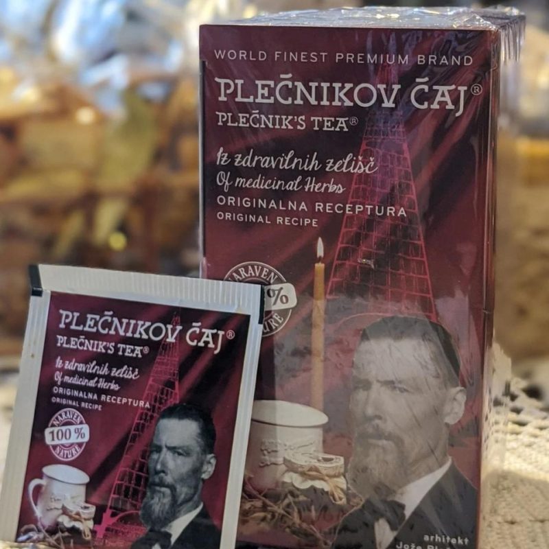 Plečnikov čaj v filter vrečkah - 25 filter vrečk zelena lekarna, Kraševka