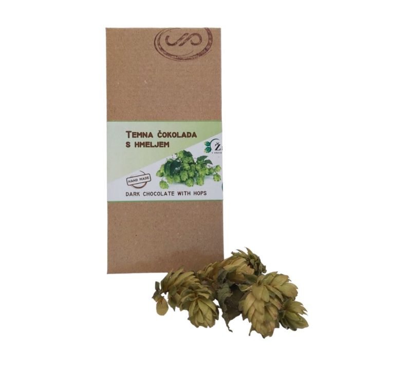 Temna čokolada s hmeljem Iz Pepelkine kuhinje, 100g