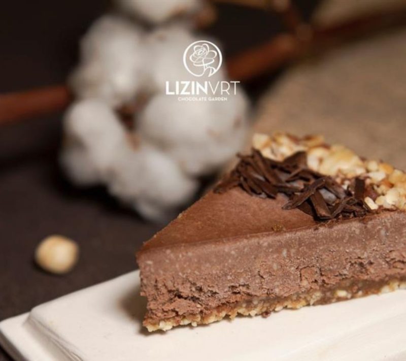 Bio presna torta z EKO certifikatom – MONO – lešnik (mala/8 kosov/premer-18)