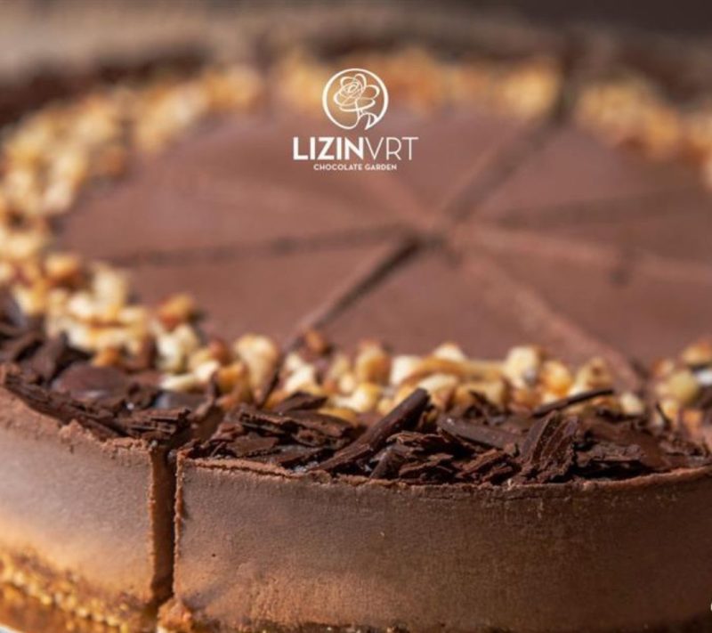 Bio presna torta z EKO certifikatom – MONO – lešnik (mala/8 kosov/premer-18)