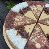 Presna torta z EKO certifikatom – DUO MIX – lešnik in kokos (mala/8 kosov/premer-18)