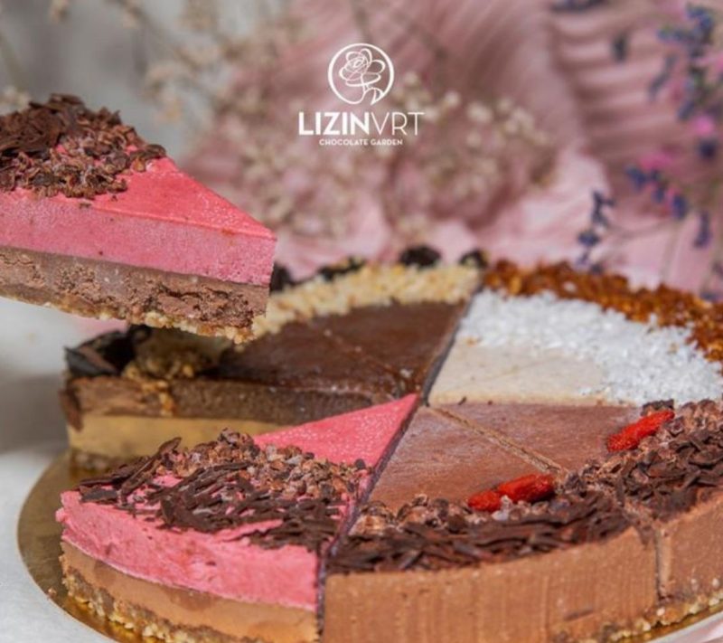 Presna torta z EKO certifikatom – PARTY MIX “št.1”- 4 okusi (mala/8 kosov/premer-18)