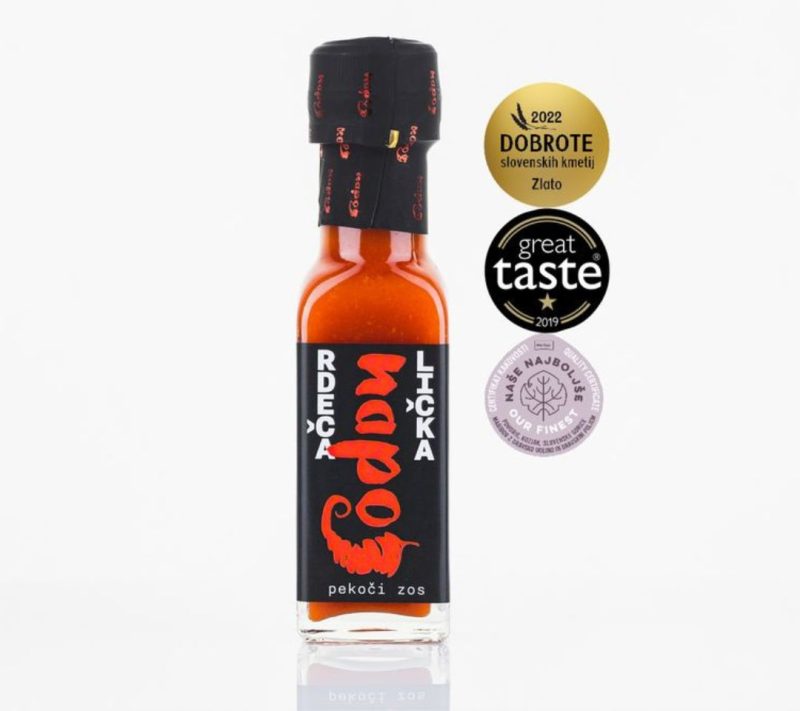 Rdeča Lička 1-3 Čili Napoj, 100ml Rdeča Lička 1/3 Čili Napoj, 100ml