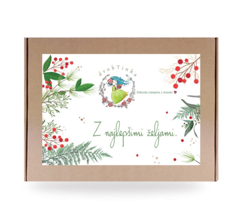 Darilni paket Za čokoladna jutra drobTinka