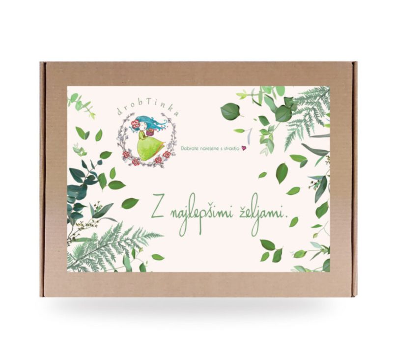 Darilni paket Za čokoladna jutra drobTinka