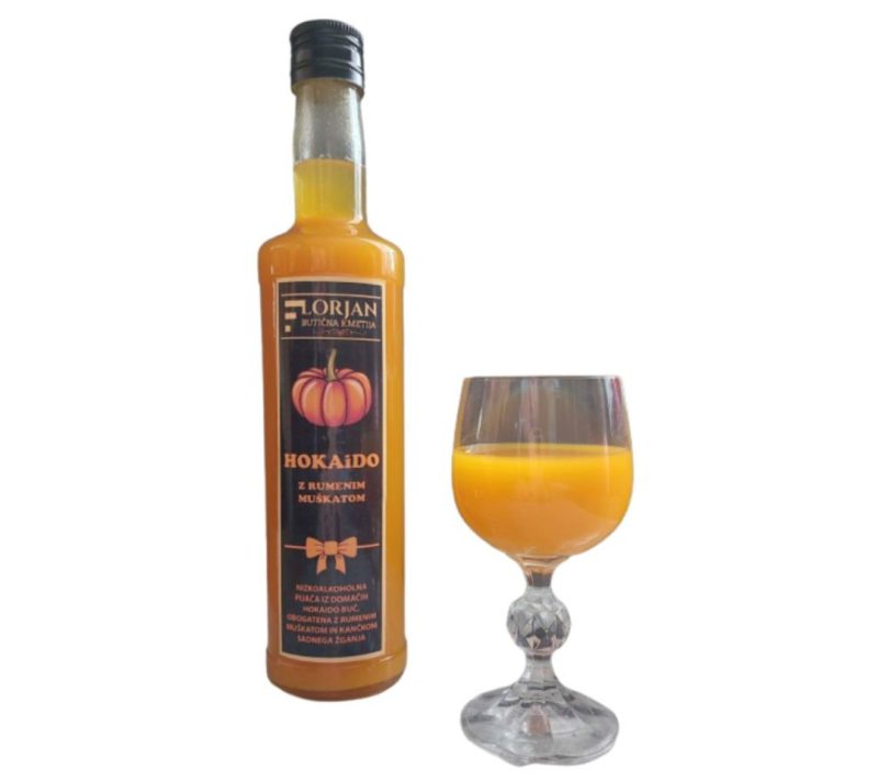 Hokaido v rumenem muškatu kmetija Florjan, 0,5l