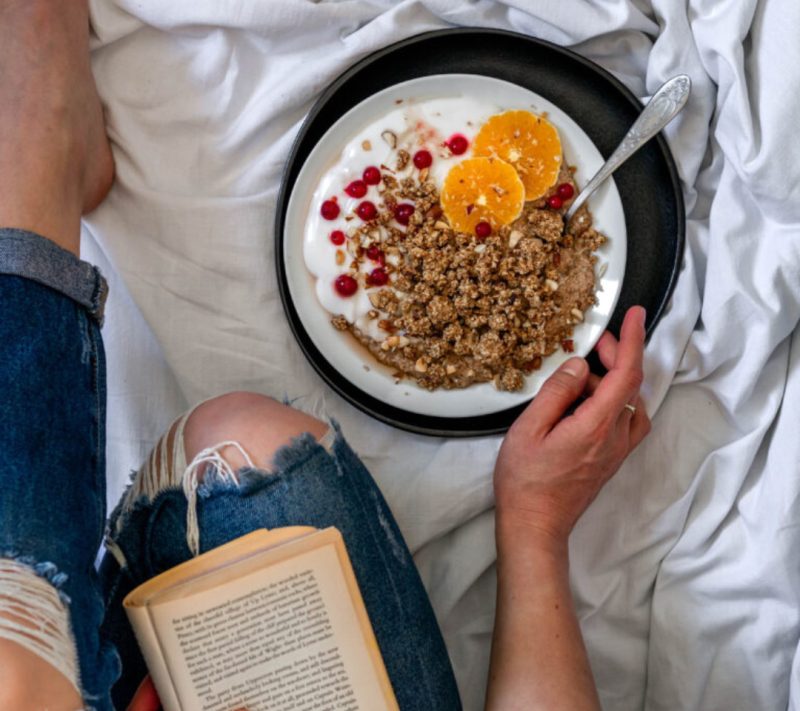 Presna ekološka granola Pregrešna pomaranča, Moja presna granola drobTinka, 230 g