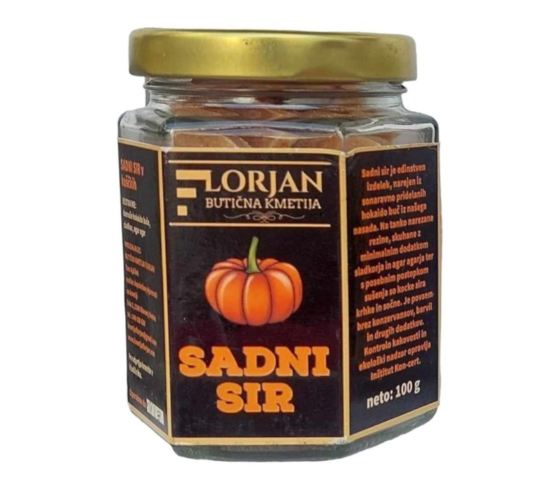 Sadni sir hokaido kmetija Florjan, 100g