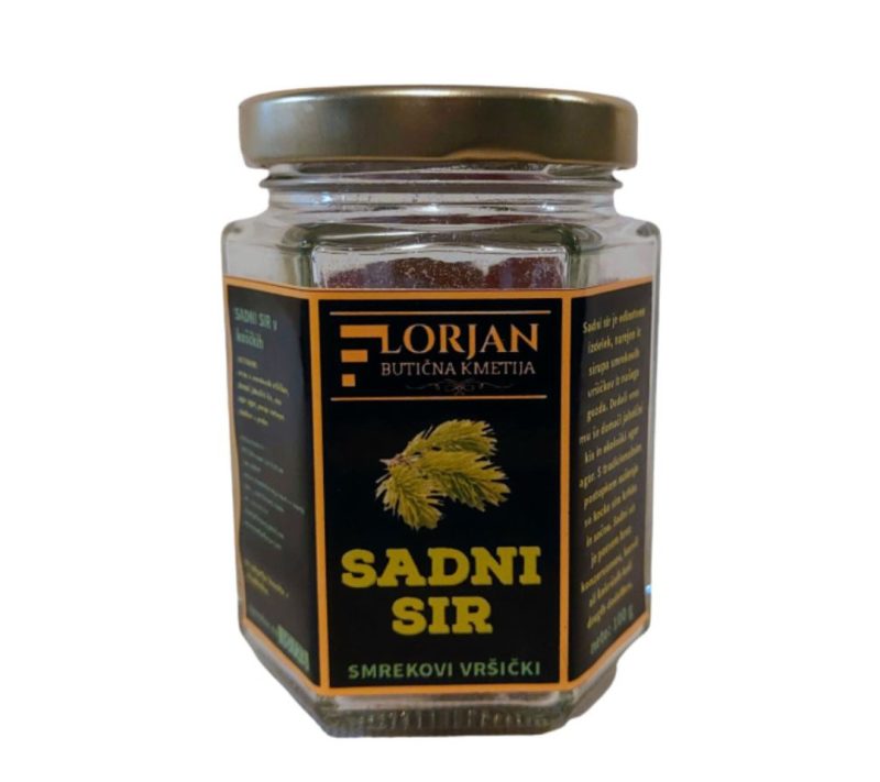 Sadni sir smrekovi vršički kmetija Florjan, 100g
