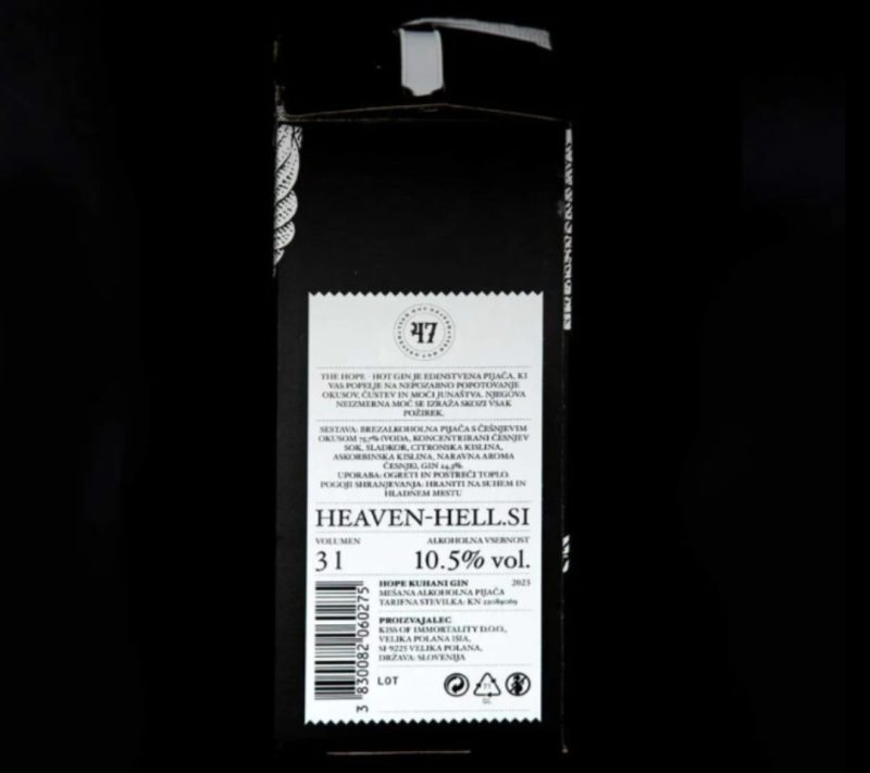 The Hope Hot Gin Heaven & Hell, 3000 ml