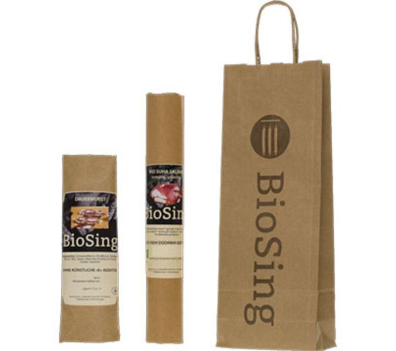 Darilni paket suha salama, divjačinska klobaska BioSing