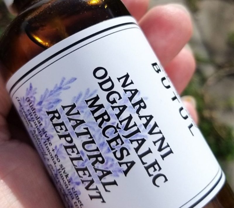 Naravni odganjalec mrčesa in klopov domačija Butul, 100 ml