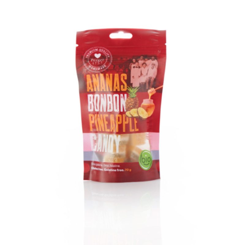 Bio bonboni ananas Perger 1757, 70 g