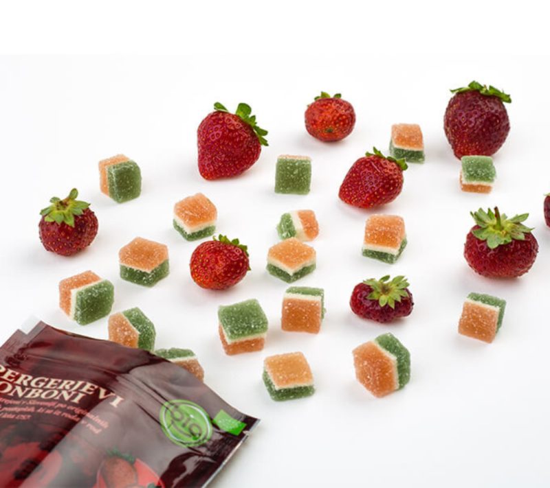 Bio bonboni jagoda 10+2 gratis Perger 1757