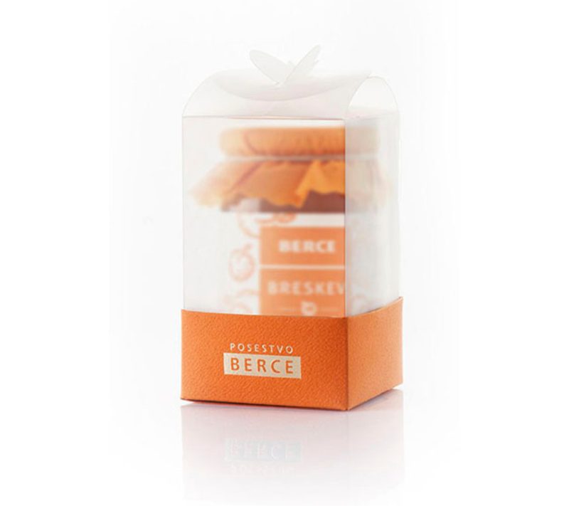 Breskova ekstra domača marmelada – v darilni embalaži Posestvo Berce, 0,37l