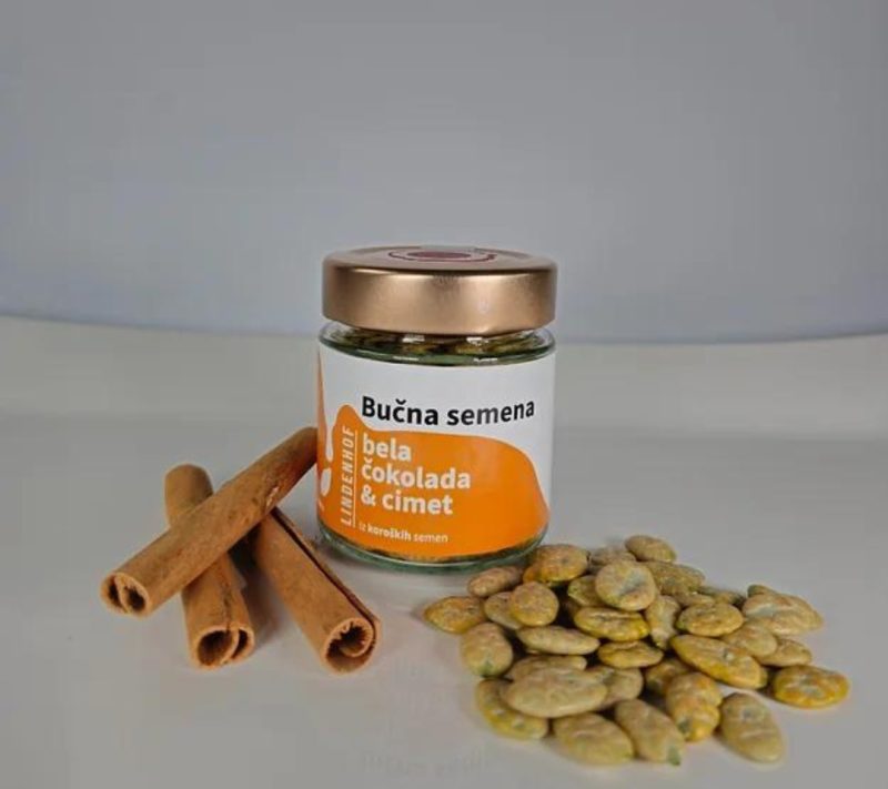 ČokoBučke - bela čokolada in cimet Lindenhof, 80g