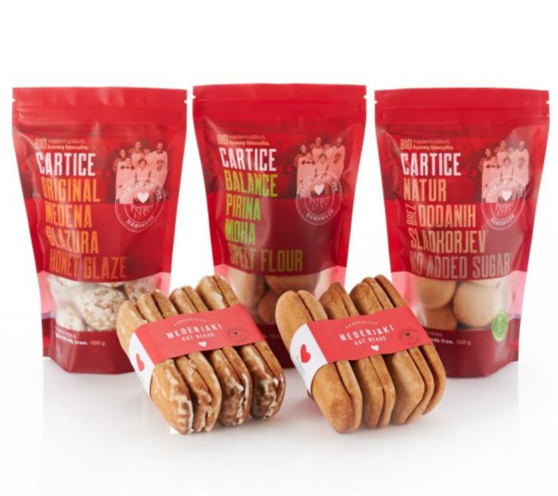 Degustacijski paket medenih piškotov Perger 1757