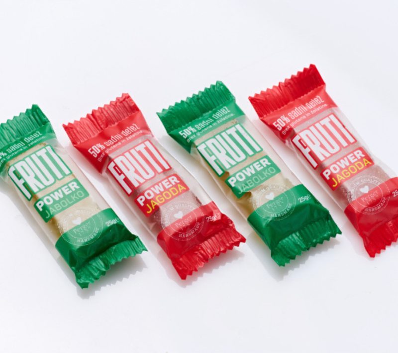 FRUTI POWER Jabolko in jagoda – multi pack 20 kos Perger 1757