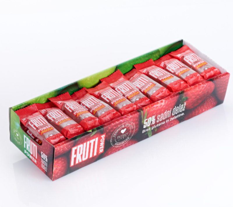 FRUTI POWER Jagoda – multi pack 10 kos Perger 1757
