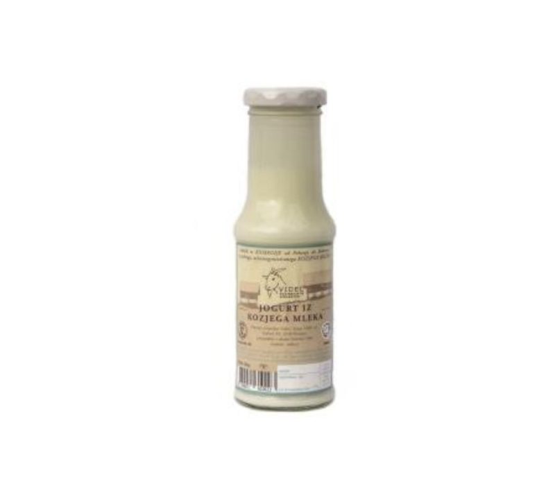 Kozji jogurt plastična posodica Kmetija-Sirarstvo Videc, 0,5 l