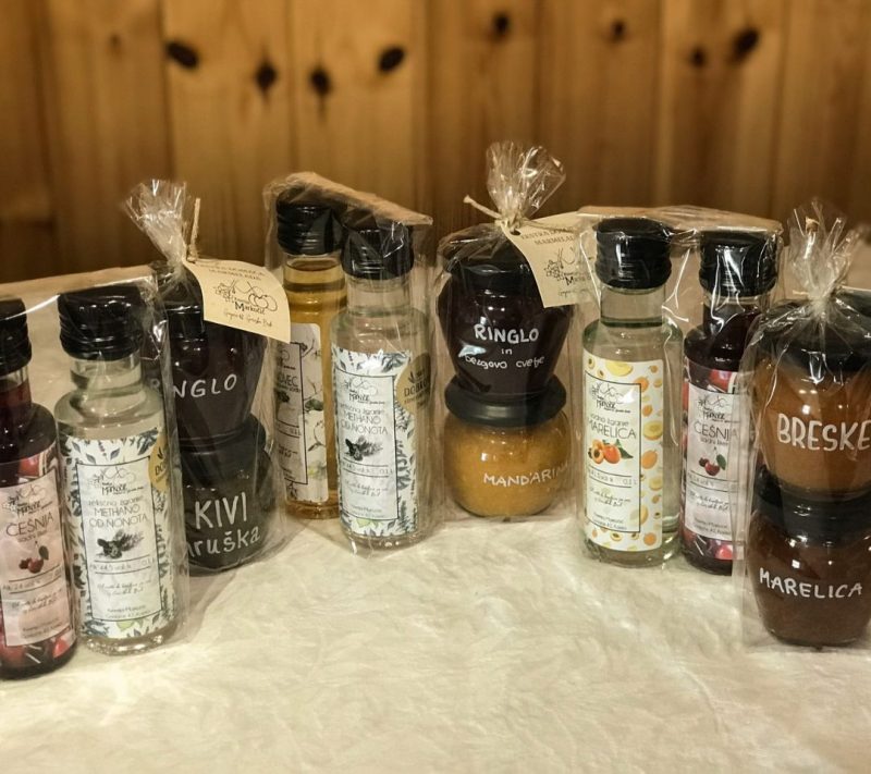 Mini paketek v celofanu Kmetija Markočič