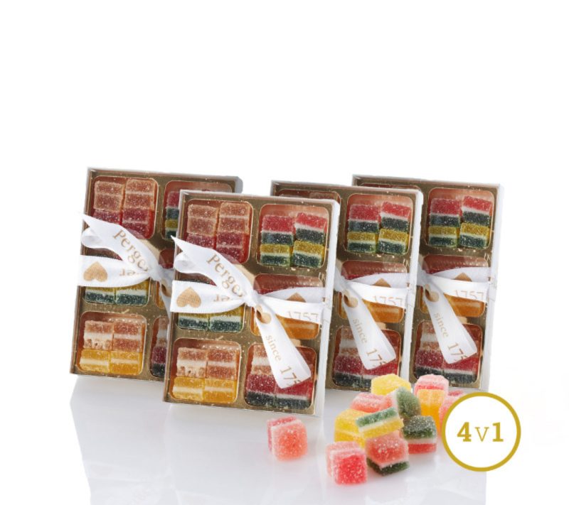 Paket 4 bonbonier Perger 1757