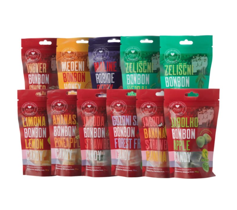 Selekcija Pergerjevih bonbonov Perger 1757, 11 x 70 g