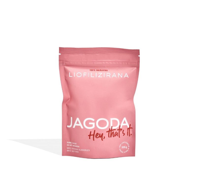 100% naravna liofilizirana jagoda Hey, that's it, 25g