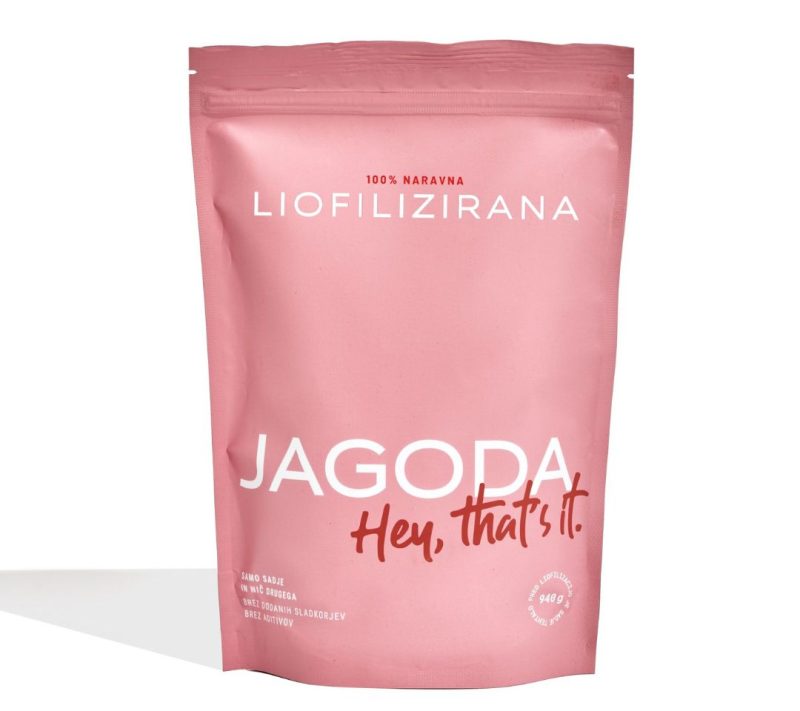 100% naravna liofilizirana jagoda Hey, that's it, 70g