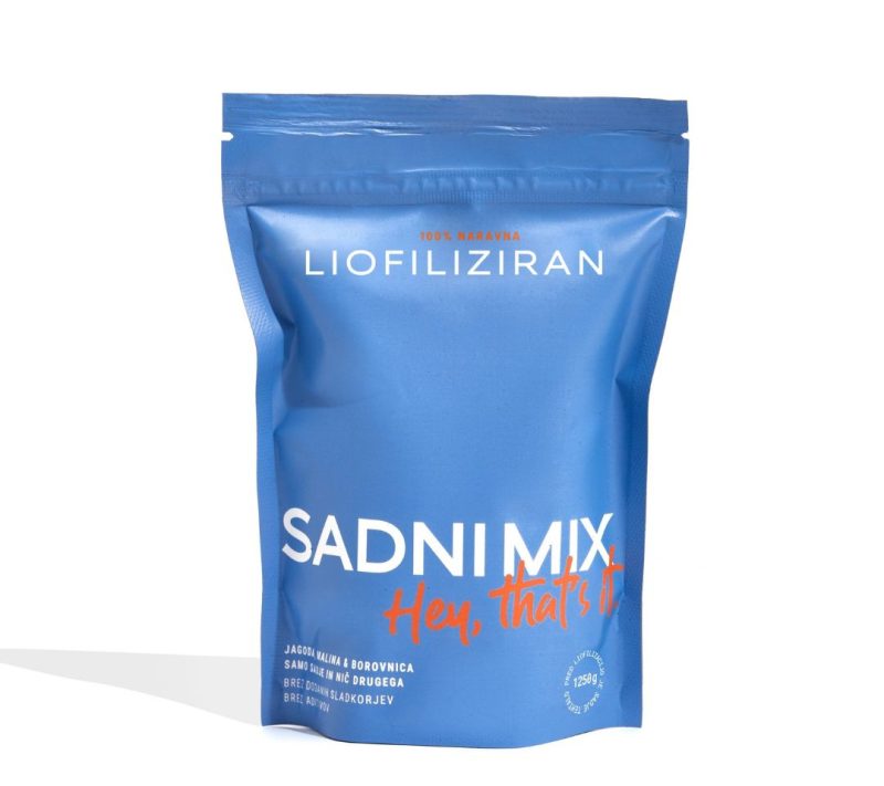100% naravni liofiliziran modri sadni mix Hey, that's it, 150g