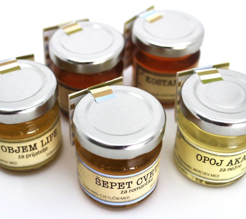 Mali paket “4 x mini klasični medi” Mr.Bee