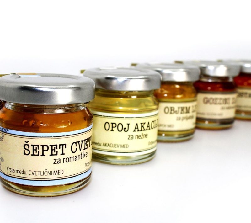 Mali paket “4 x mini klasični medi” Mr.Bee