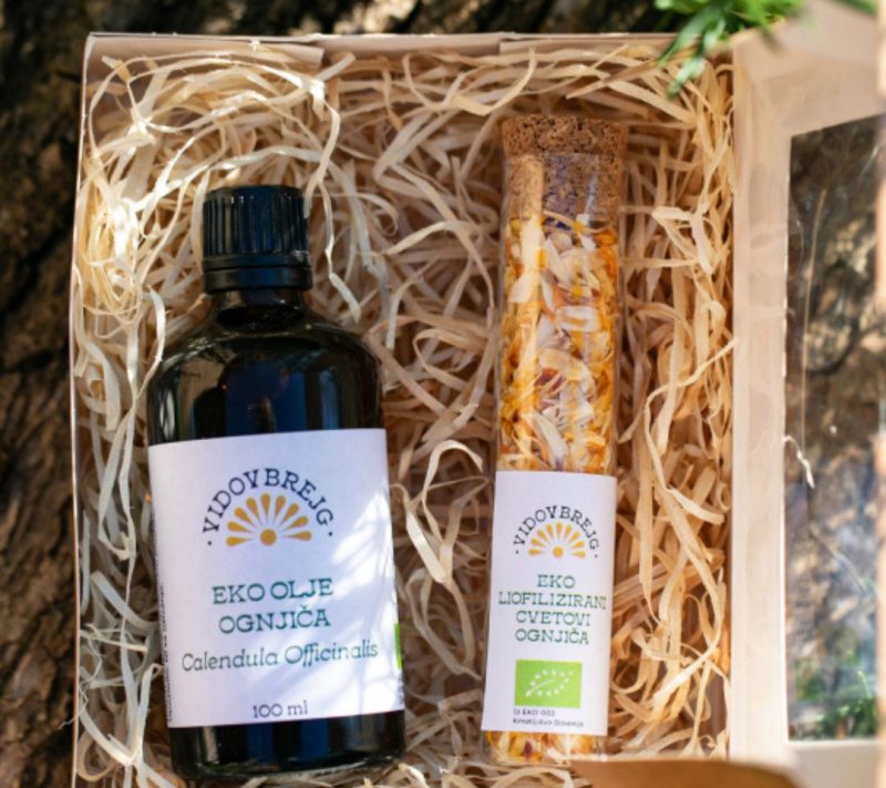 Paket ognjič za občutljivo kožo in prefinjen okus Vidov brejg