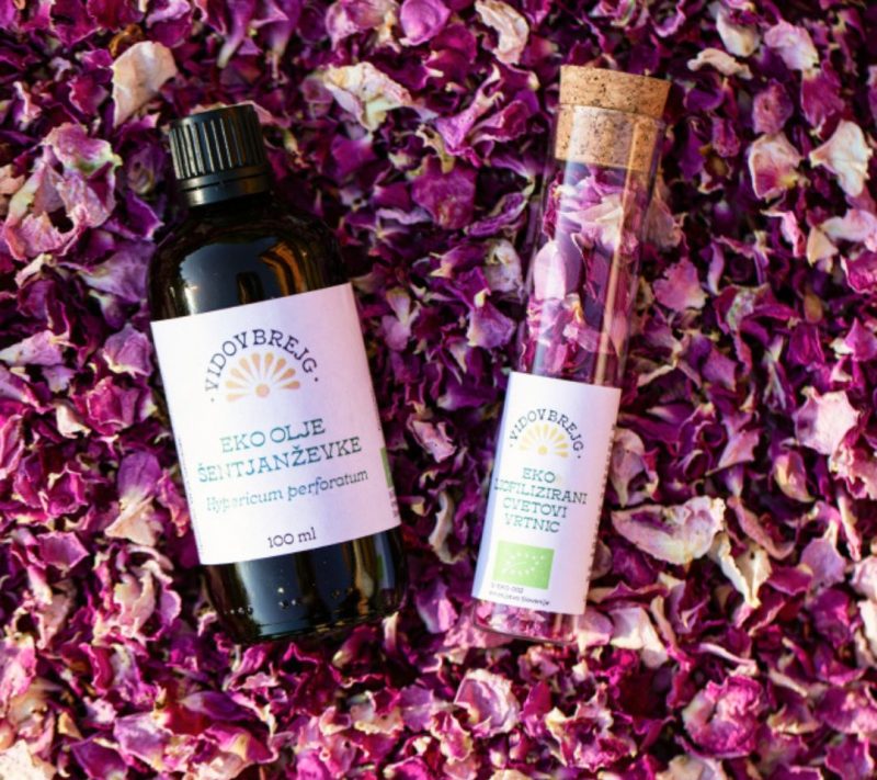 Paket šentjanževka in vrtnica Vidov brejg