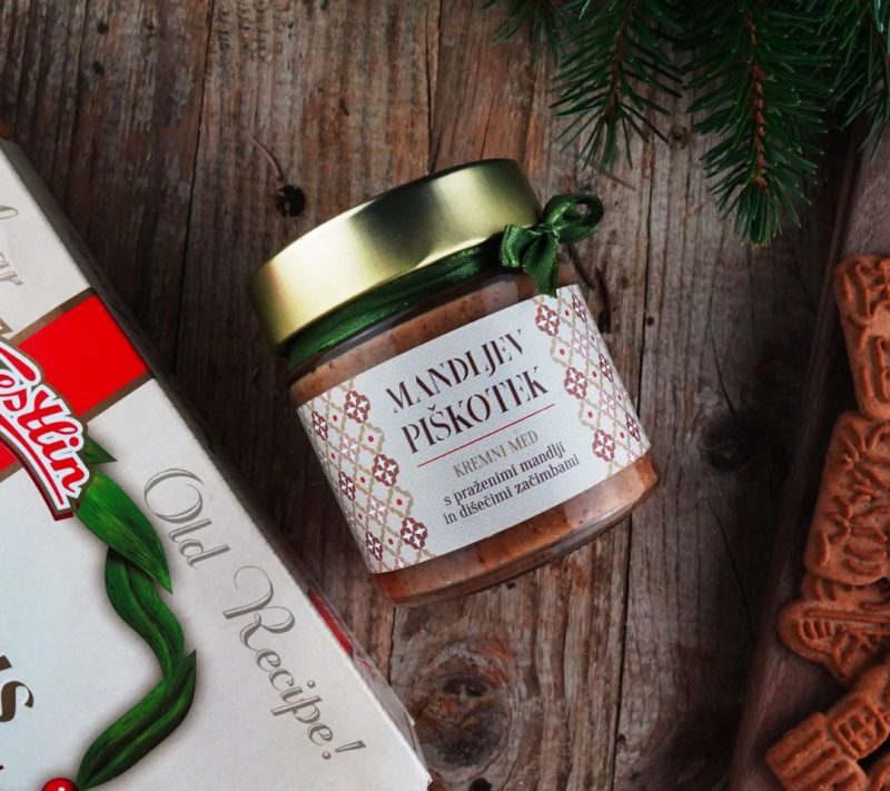 Srednji paket “Akacijev med in Mandljev piškotek” Mr.Bee