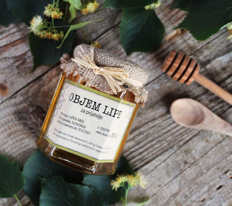 Srednji paket “Lipov med in Božično jabolko” Mr.Bee