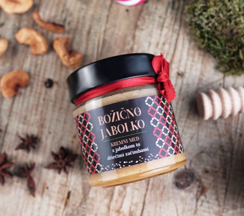 Srednji paket “Lipov med in Božično jabolko” Mr.Bee