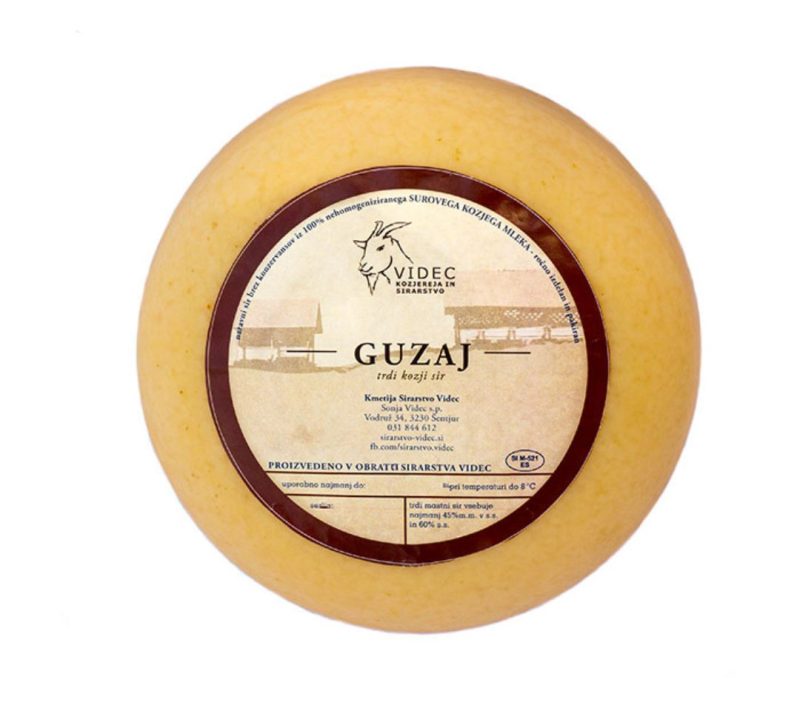 Trdi kozji sir Guzaj Kmetija-Sirarstvo Videc Trdi kozji sir Guzaj Kmetija-Sirarstvo Videc
