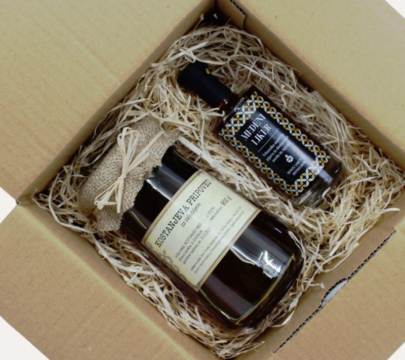 Veliki paket “Kostanjev med in liker” Mr.Bee