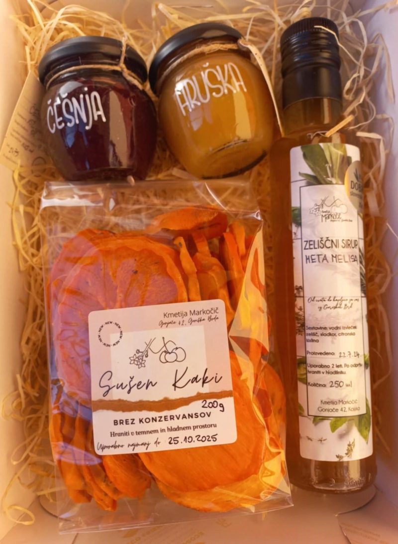 Darilni paket sladki kmetija Markočič