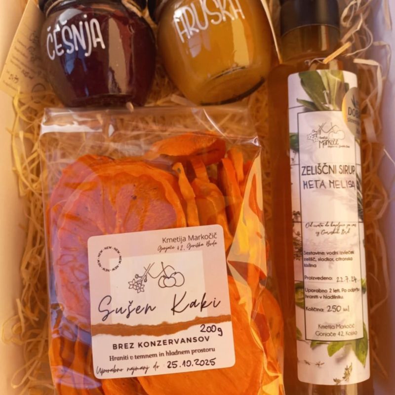 paket mali Darilni paket sladki kmetija Markočič